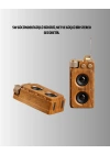 BFS Retro Bluetooth Hoparlör Ahşap Görünümlü 5W Çift Stereo Ses