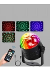 BFS RGB LED Disko Küresi 7 Modlu Uzaktan Kumandalı