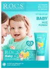 BFS   R.O.C.S.Bebek Diş Macunu Muz Püresi Tadında 0-3 Yaş 45 Gr