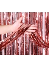 BFS  Rose Gold Püsküllü Kapı Perdesi - Parti, Bekarlığa Veda, Doğum Günü 1x2 m