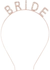 BFS   Rose Gold Renk Bekarlığa Veda Kristal Taş Bride Tacı İthal 16x10 cm