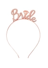 BFS Rose Gold Renkli Taşlı “Bride” Gelin Tacı
