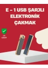 BFS Rüzgar Geçirmez Elektronik Çakmak – Modern Tasarım, Metal Gövde