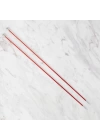 BFS  Rythm 2,5mm Kırmızı Renkli Metal Örgü Şişi
