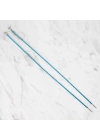BFS  Rythm 2,5mm Mavi Renkli Metal Örgü Şişi