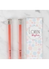 BFS  Rythm 5mm Kırmızı Renkli Metal Örgü Şişi