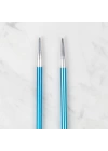 BFS  Rythm 5mm Mavi Renkli Metal Örgü Şişi