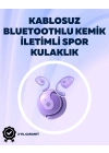 BFS S05 Bluetoothlu Kulak İçi Spor Kulaklık – Kemik İletimi, Otomatik Bağlantı, Derin Bas Performansı