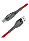 BFS S91 Ledli Micro USB Kablo 1M 2.4A - Kırmızı