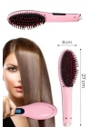 BFS Saç Fırça Akıllı LCD Ekran Pratik Saç Düzleştirici Tarak Pratik Taşınabilir