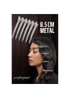 BFS  Saç Klipsi Metal Toka Profesyonel 6 Adet