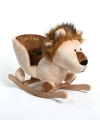 BFS  Safeline Bebe Peluş Ahşap Sallanır Oyuncak Aslan