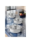 BFS Sahan Tencere Mini Midi Maxi 3 lü SET