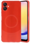 BFS  Samsung A06 Kılıf Maya Karbon Kapak - Kırmızı