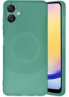 BFS  Samsung A06 Kılıf Maya Karbon Kapak - Koyu Yeşil