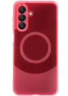 BFS  Samsung A26 Kılıf Maya Karbon Kapak - Bordo