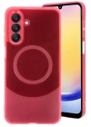 BFS  Samsung A26 Kılıf Maya Karbon Kapak - Bordo