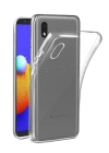 BFS  Samsung Galaxy A01 Core Kılıf Deluxe 2mm Şeffaf Silikon