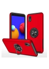 BFS  Samsung Galaxy A01 Core Kılıf Elit Yüzüklü Kapak - Kırmızı