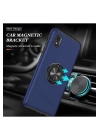 BFS  Samsung Galaxy A01 Core Kılıf Elit Yüzüklü Kapak - Lacivert
