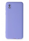 BFS  Samsung Galaxy A01 Core Kılıf First Silikon - Lila