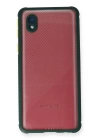 BFS  Samsung Galaxy A01 Core Kılıf Miami Şeffaf Silikon - Koyu Yeşil