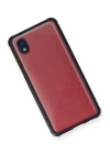 BFS  Samsung Galaxy A01 Core Kılıf Miami Şeffaf Silikon - Lacivert
