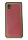 BFS  Samsung Galaxy A01 Core Kılıf Miami Şeffaf Silikon - Yeşil
