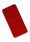 BFS  Samsung Galaxy A01 Core Kılıf Nano içi Kadife Silikon - Kırmızı