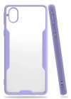 BFS  Samsung Galaxy A01 Core Kılıf Platin Silikon - Lila