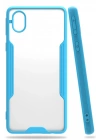 BFS  Samsung Galaxy A01 Core Kılıf Platin Silikon - Mavi