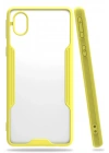 BFS  Samsung Galaxy A01 Core Kılıf Platin Silikon - Sarı