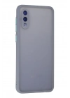 BFS  Samsung Galaxy A02 Kılıf Montreal Silikon Kapak - Gri