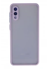 BFS  Samsung Galaxy A02 Kılıf Montreal Silikon Kapak - Mor