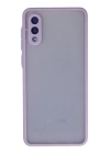 BFS  Samsung Galaxy A02 Kılıf Montreal Silikon Kapak - Mor