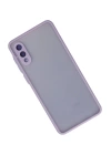 BFS  Samsung Galaxy A02 Kılıf Montreal Silikon Kapak - Mor