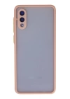 BFS  Samsung Galaxy A02 Kılıf Montreal Silikon Kapak - Pembe