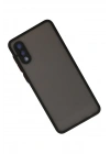 BFS  Samsung Galaxy A02 Kılıf Montreal Silikon Kapak - Siyah