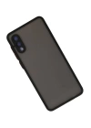 BFS  Samsung Galaxy A02 Kılıf Montreal Silikon Kapak - Siyah