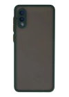 BFS  Samsung Galaxy A02 Kılıf Montreal Silikon Kapak - Yeşil