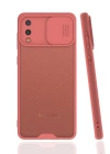 BFS  Samsung Galaxy A02 Kılıf Platin Kamera Koruma Silikon - Pembe