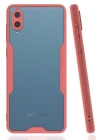 BFS  Samsung Galaxy A02 Kılıf Platin Silikon - Pembe