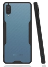BFS  Samsung Galaxy A02 Kılıf Platin Silikon - Siyah