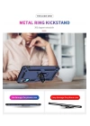 BFS  Samsung Galaxy A02 Kılıf Sofya Yüzüklü Silikon Kapak - Lacivert
