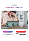 BFS  Samsung Galaxy A02 Kılıf Sofya Yüzüklü Silikon Kapak - Yeşil