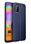 BFS  Samsung Galaxy A02S Kılıf Auto Focus Kapak - Lacivert