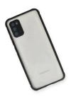 BFS  Samsung Galaxy A02S Kılıf Miami Şeffaf Silikon - Siyah