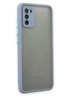 BFS  Samsung Galaxy A02S Kılıf Montreal Silikon Kapak - Gri