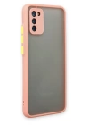 BFS  Samsung Galaxy A02S Kılıf Montreal Silikon Kapak - Pembe