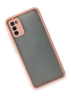BFS  Samsung Galaxy A02S Kılıf Montreal Silikon Kapak - Pembe
